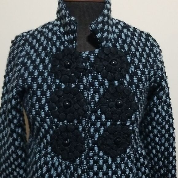 Freeway Green and Black Peacoat size Small - Picture 8 of 8